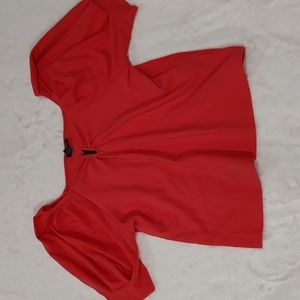 Brand new "Ashley Stewart" pink blouse